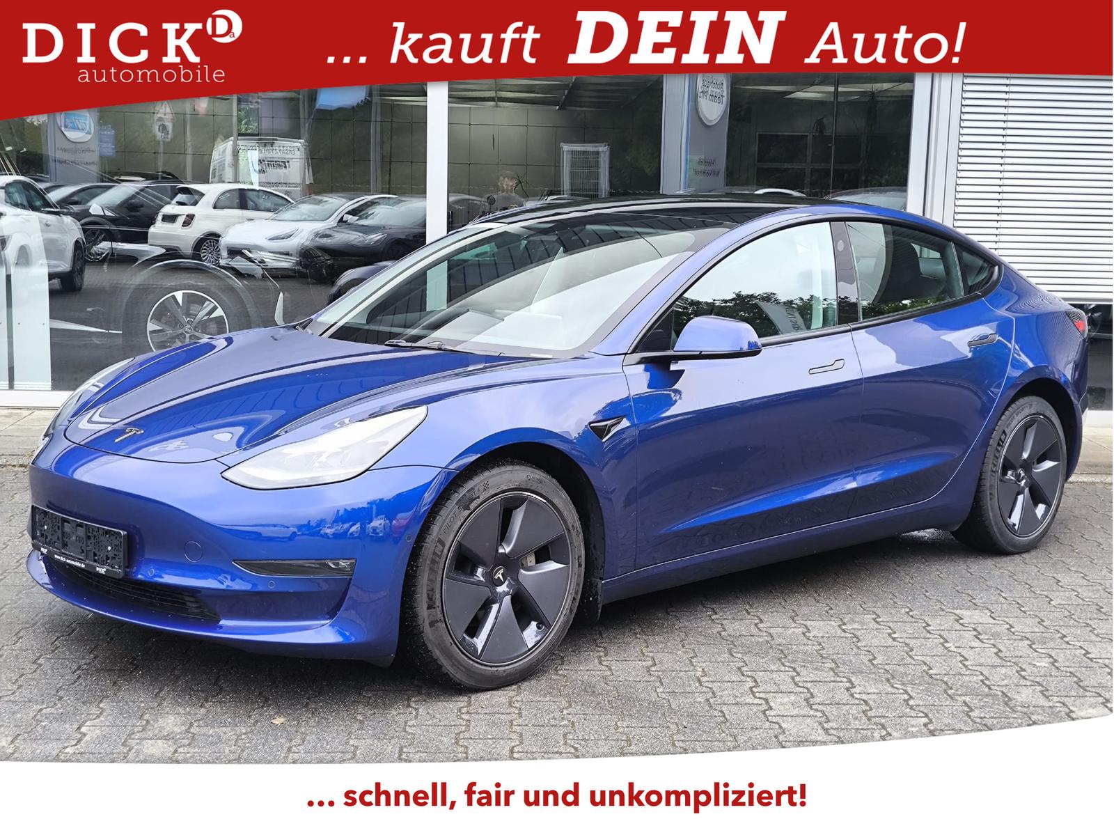 Tesla Model 3 LR Dual AWD PANO+STDHZ+LED+KAM+NAVI+ACC+