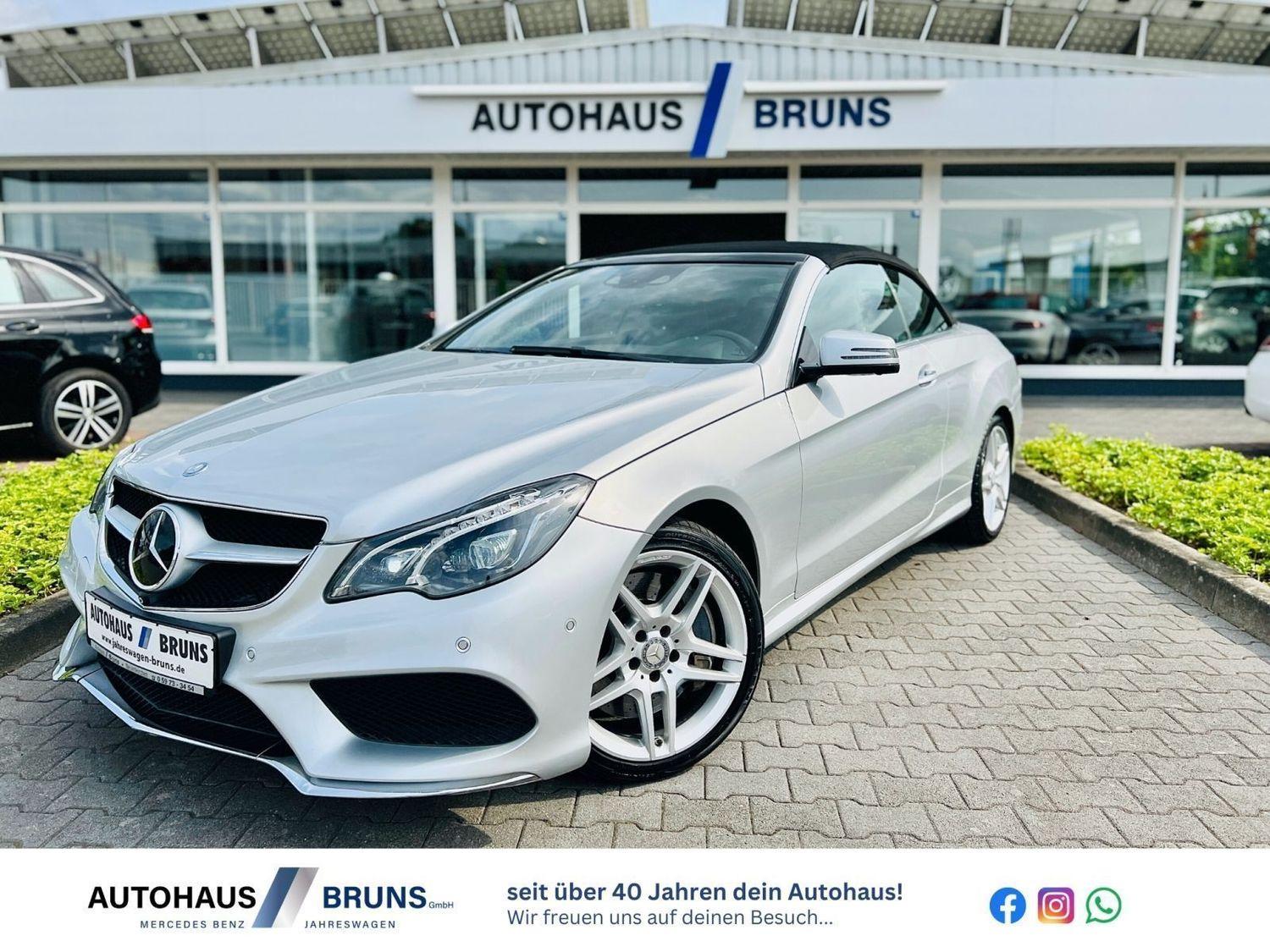 Mercedes-Benz E 500 CABRIO AMG Distronic, 360°, LED, Memory, C