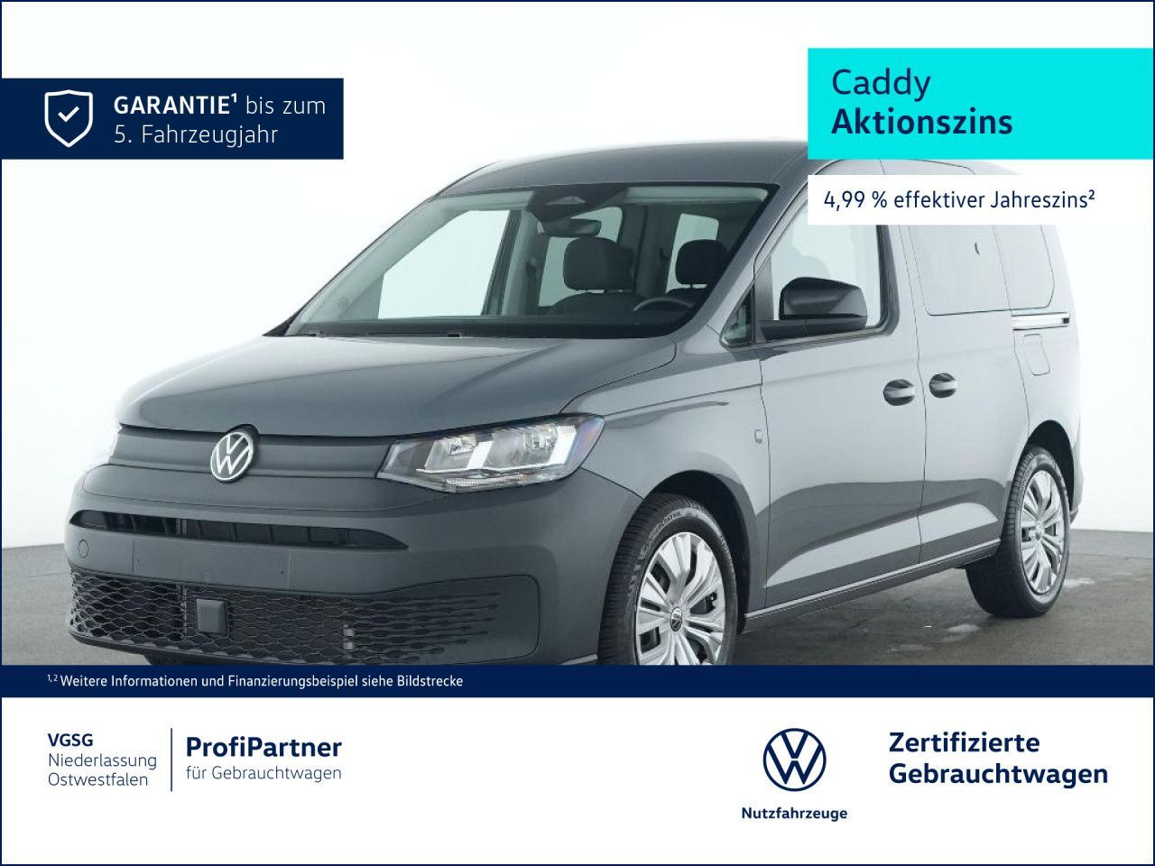 Volkswagen Caddy AHK Climatronic PDC Bluetooth Klima