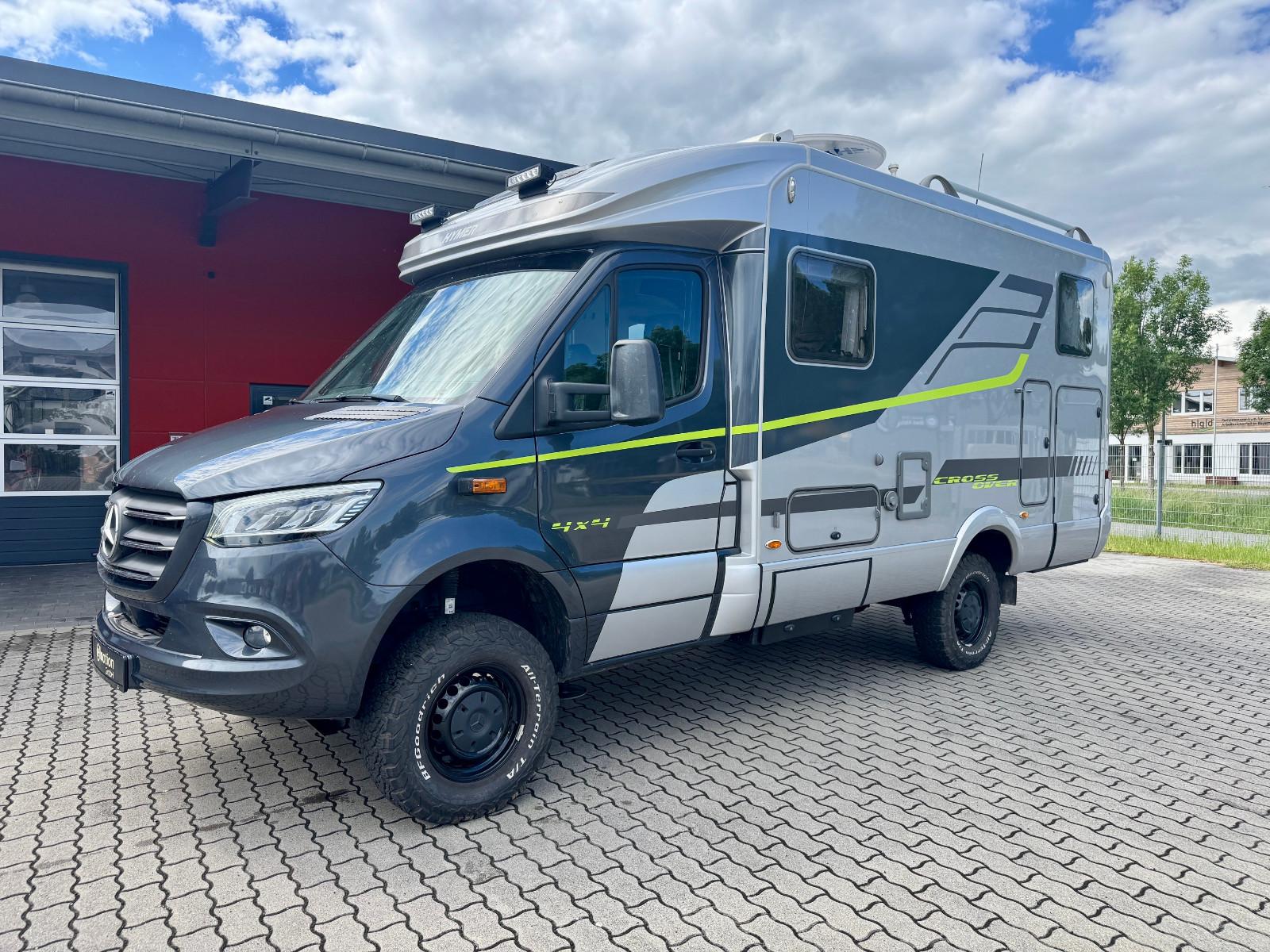 HYMER / ERIBA / HYMERCAR ML-T 570 CrossOver 4x4*AHK*LEDER*Hubstützen*SAT