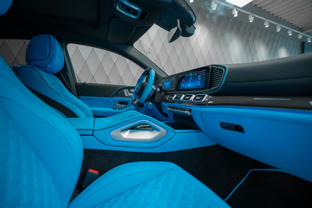 GLE 63 AMG COUPE BRABUS GREY / BLUE CARBON - Bild 12