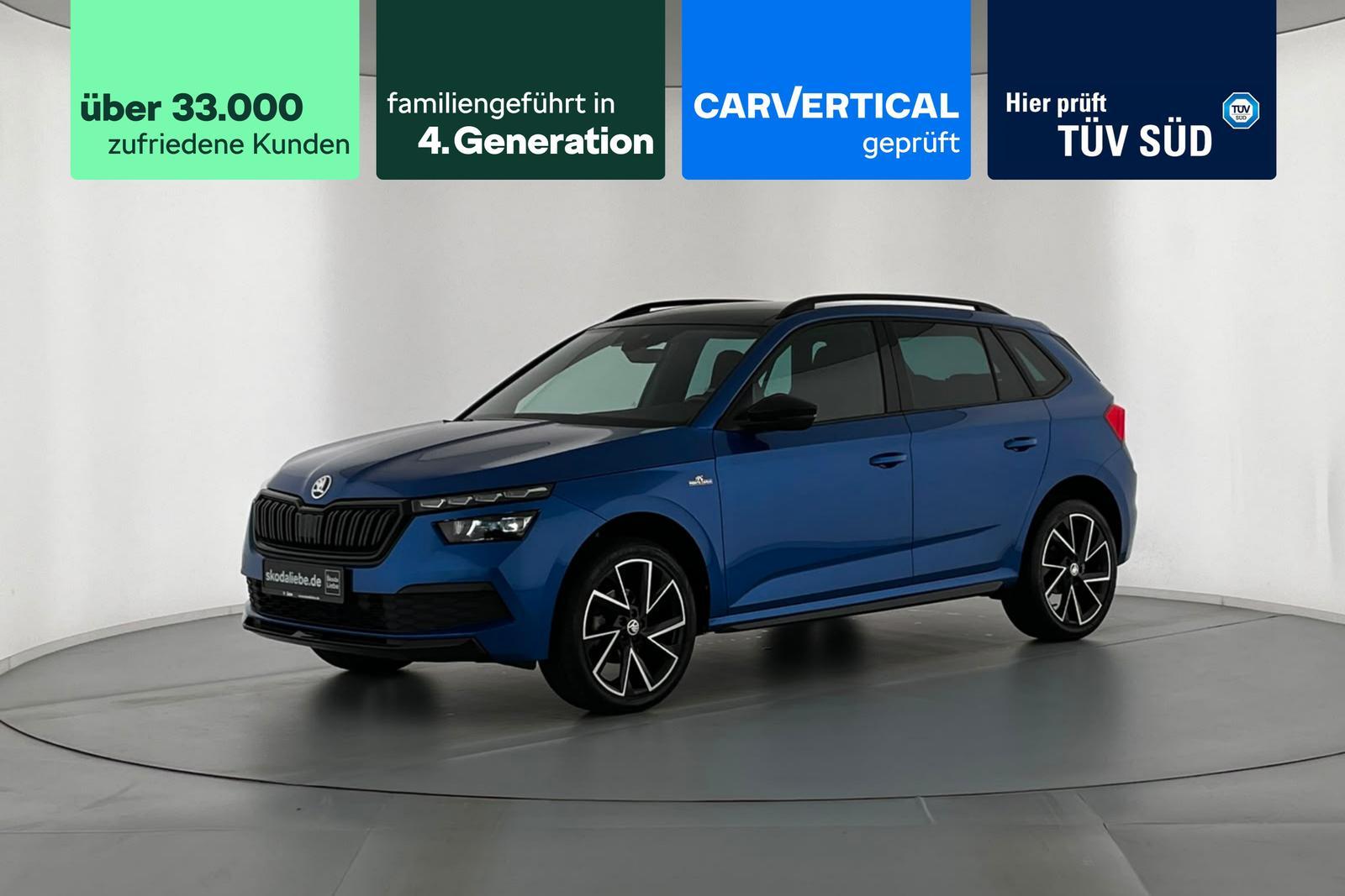 Skoda KAMIQ MONTE CARLO 1.0TSI PANORAMAGLASDACH uvm