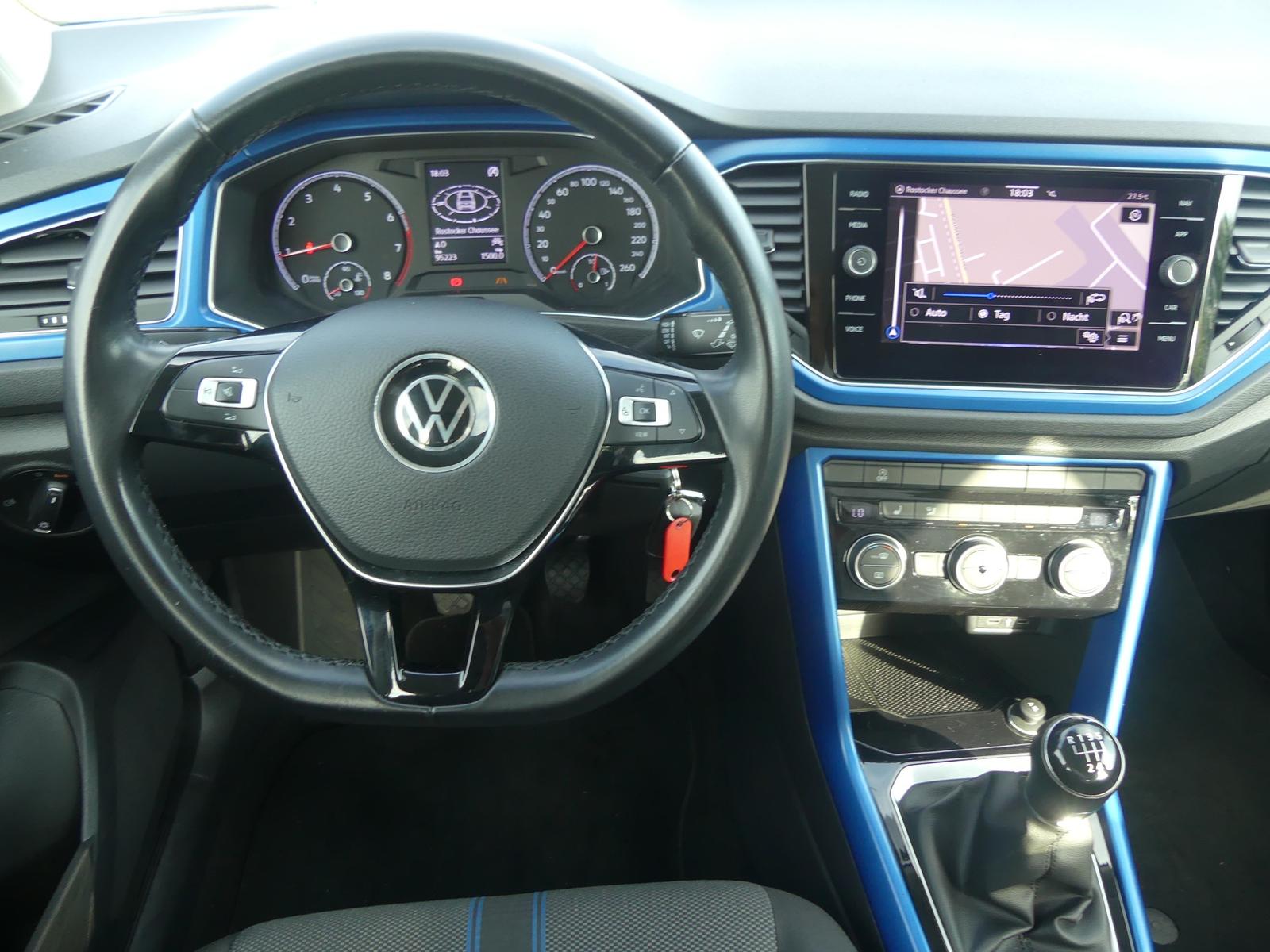 Volkswagen T-Roc 1.5 TSI Standheizung Navi Sitzheizung Spur, миниатюра 9