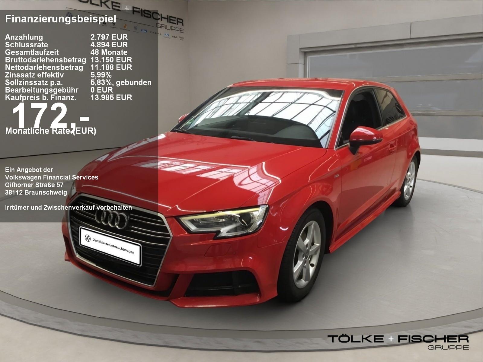 Audi A3 1.4 TFSI sport S-line ACC AUT Navi Sportp. LM