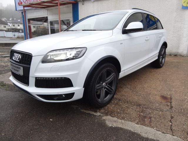 Audi Q7 3.0 TDI quattro/S-Line/7-Sitz/Pano/AHK/Leder