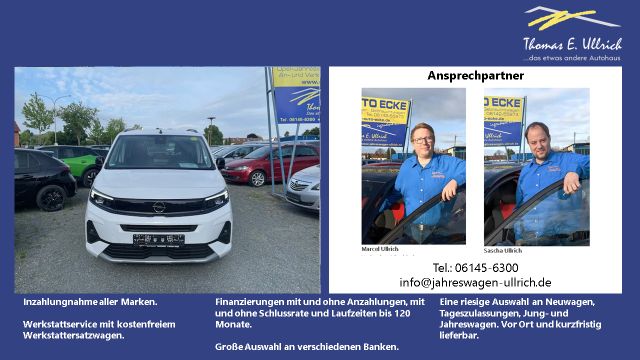 Opel Combo Life GS 1.5D Automatik/ Klima AT, SHZ, Nav