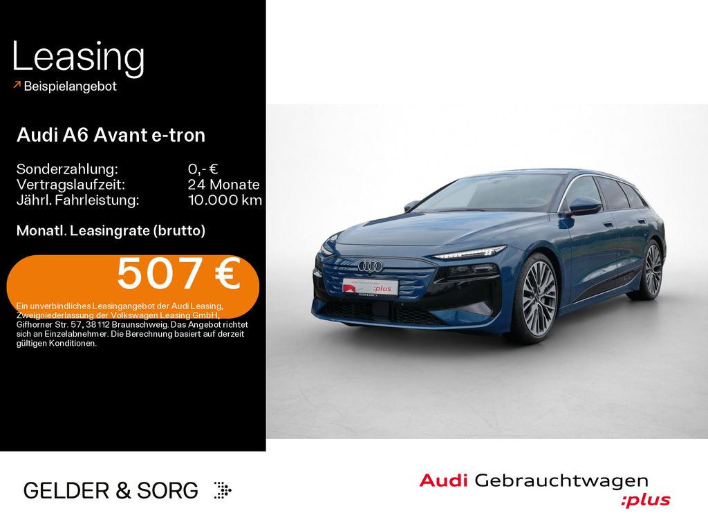 Audi A6 Avant e-tron qu. 624km/WLTP*Matrix*AHK*360°