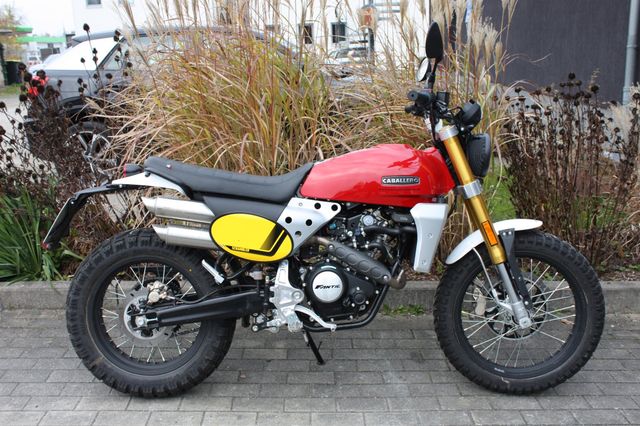 Fantic Caballero Scrambler 125 Modell 2024 nur 288 km