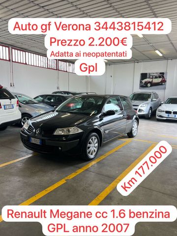 Renault Megane Mégane 1.6 16V 3 porte GPL Dynami