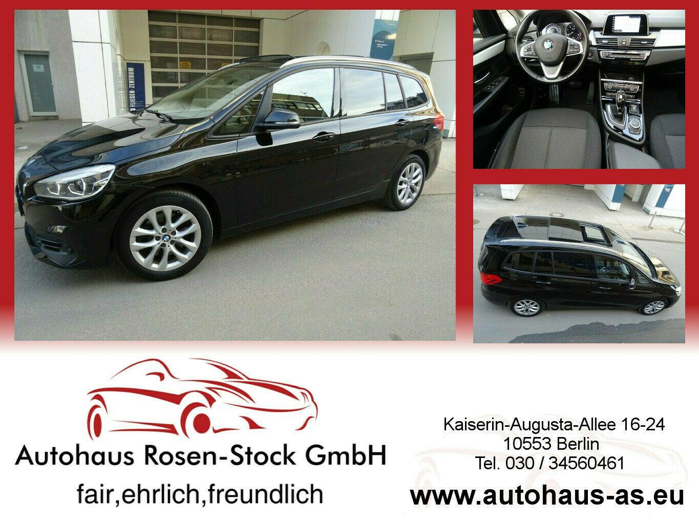 BMW 220 Gran Tourer D xDrive Autom.,AHK,7-Sitzer,Kam