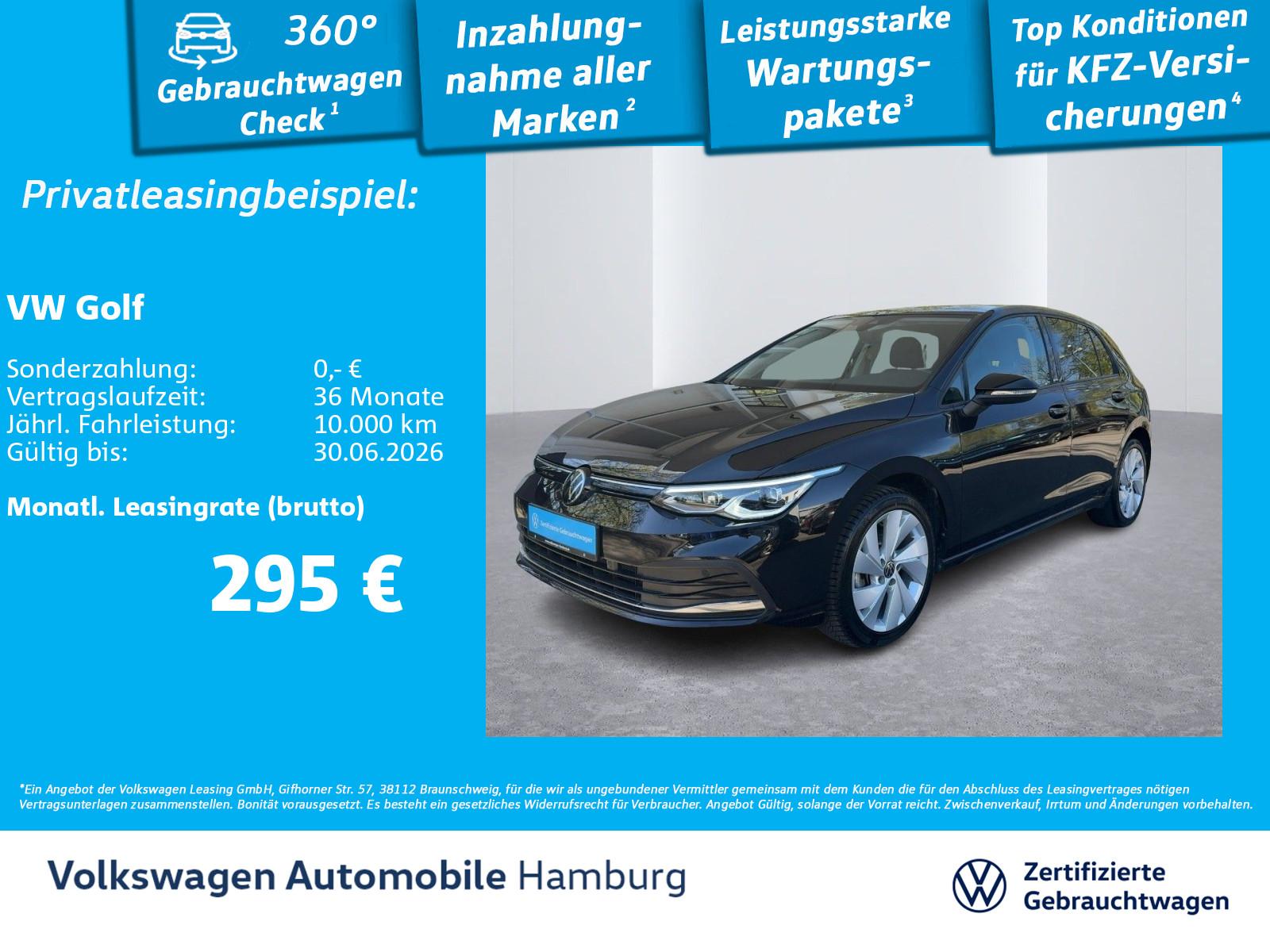 Volkswagen Golf VIII 1.5 eTSI Move DSG  AppConnect Rückfahr