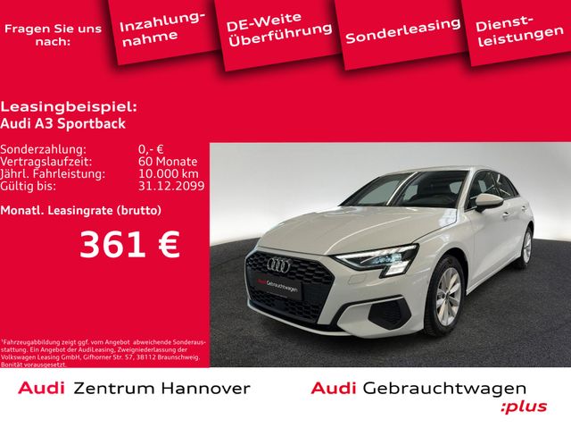 Audi A3 Sportback 35 TFSI Matrix Kamera Leder virtual