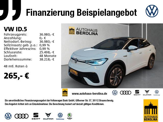 VW ID.5 Pro Performance *IQ-MATRIX*NAV*ACC*R-CAM*