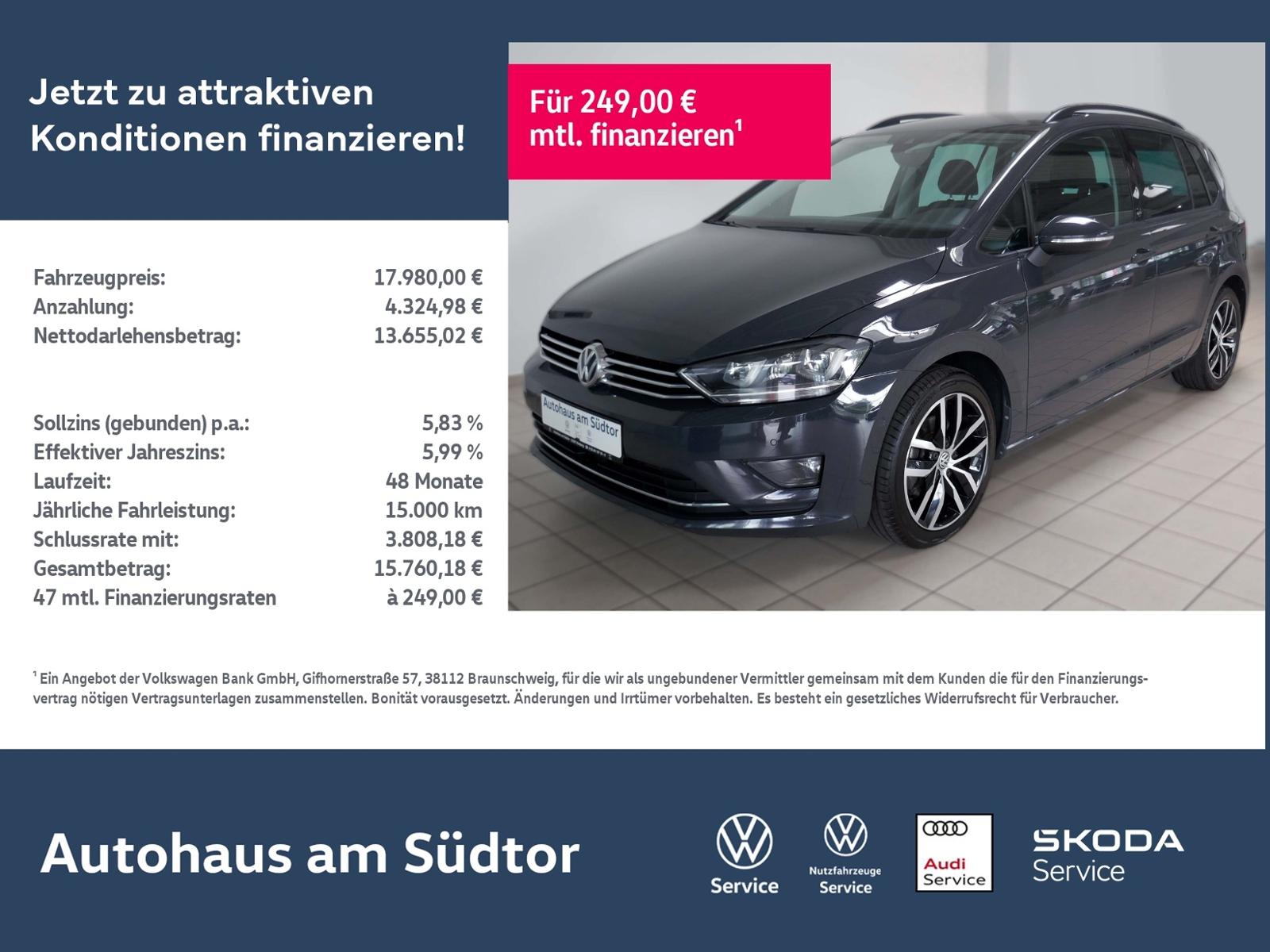 Volkswagen Golf Sportsvan SOUND 2.0 TDI DSG | Xenon RFK ACC