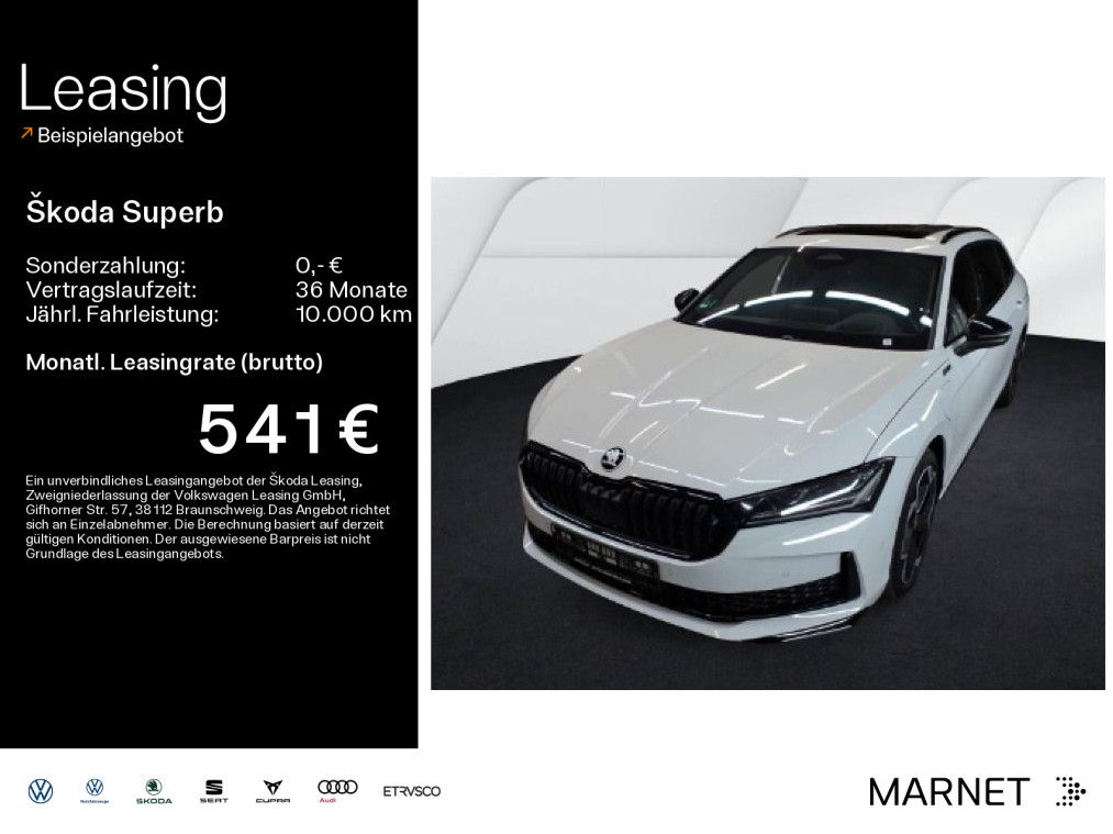 Skoda Superb 1.5 TSI iV Sportline DSG Navi*AHK*Pano*Ma