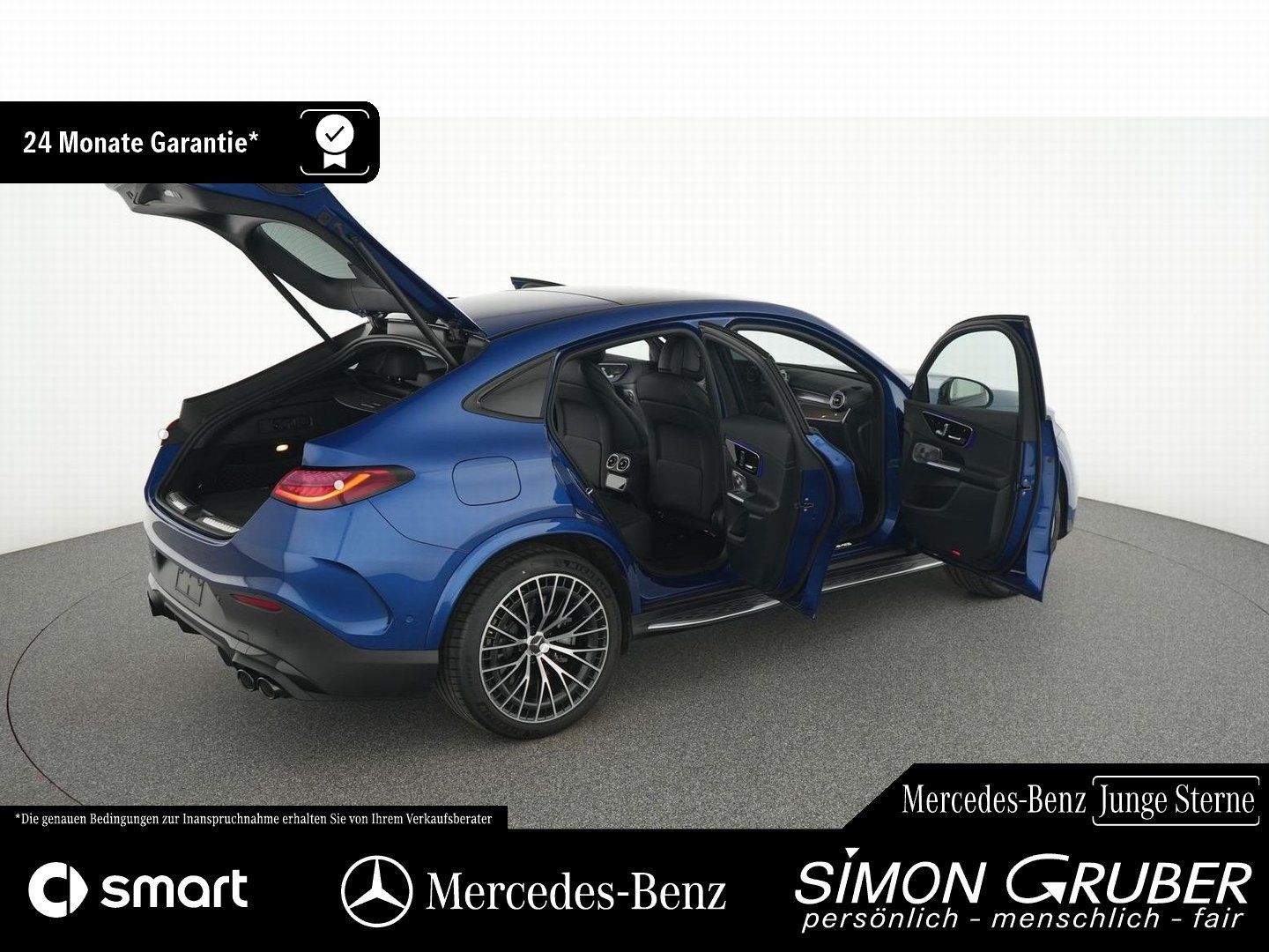 Mercedes-Benz GLC 43 4M Coupé AMG Night II RealPerfo Burm AHK foto 17