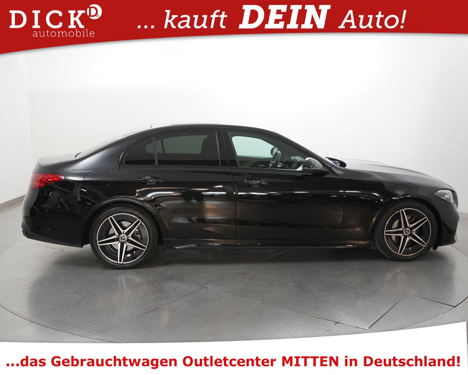 Fahrzeugabbildung Mercedes-Benz C200d 9G 2X AMG Line NIGHT+KAMER+ACC+LED+SHZ+18"