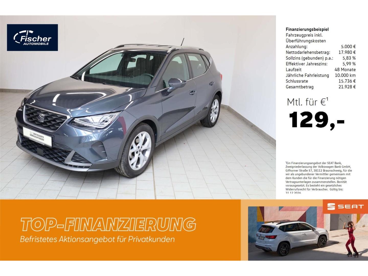 Seat Arona 1.5 TSI FR