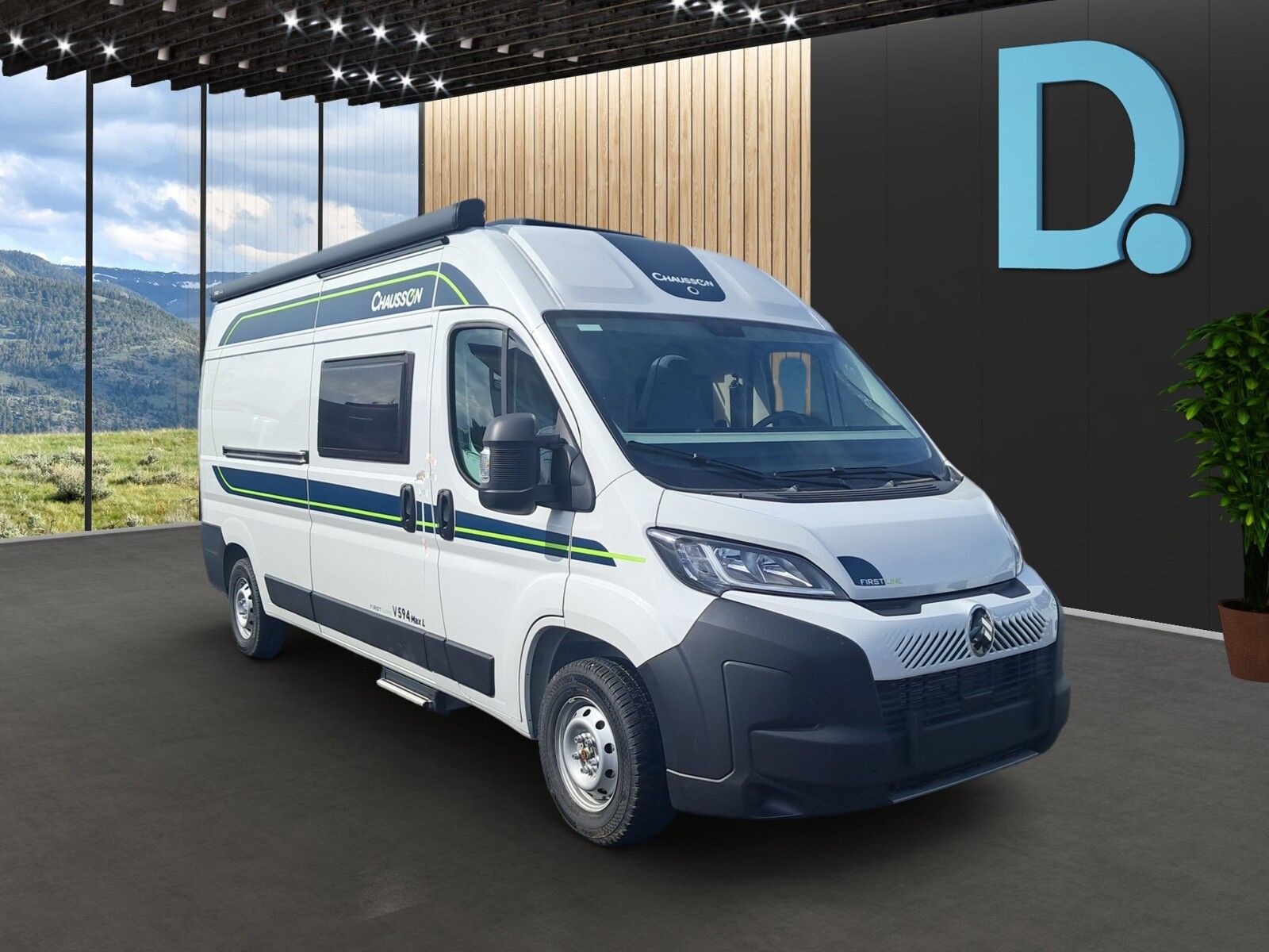 Fahrzeugabbildung Chausson Van First Line Light V594M Solar, Markise, RFK