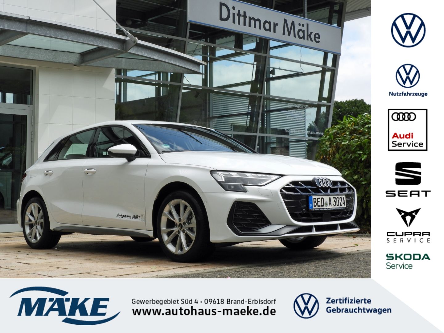 A3 Sportback s-line 35 TFSI s-tronic LED NAV ALU