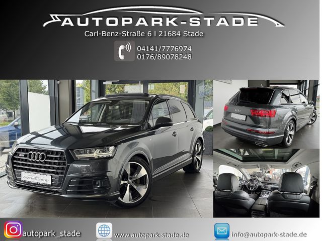 Audi Q7 3.0 TDI qu. Pano LED Ass. 7 Sitze Mem Kam AHK