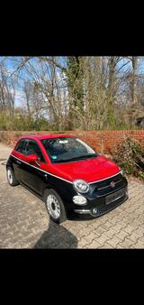 Fiat 500 schwarz-rot - Fiat 500S aus 2015
