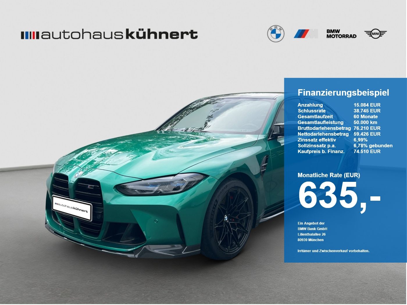BMW M3 COMPETITION M xDrive ///Drivers Package