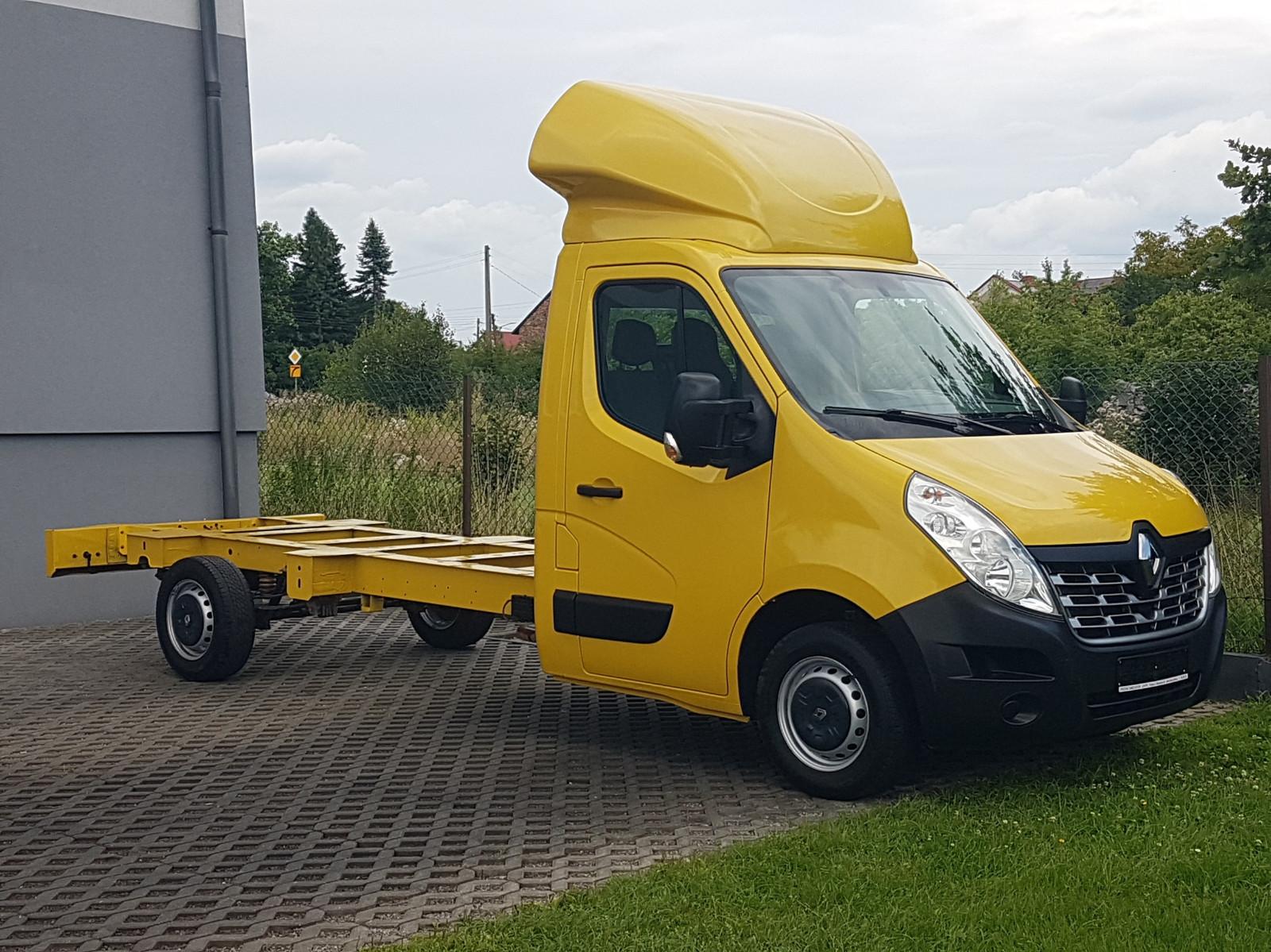 Renault MASTER RAMA PODWOZIE DO ZABUDOWY KLIMA PAKA AC