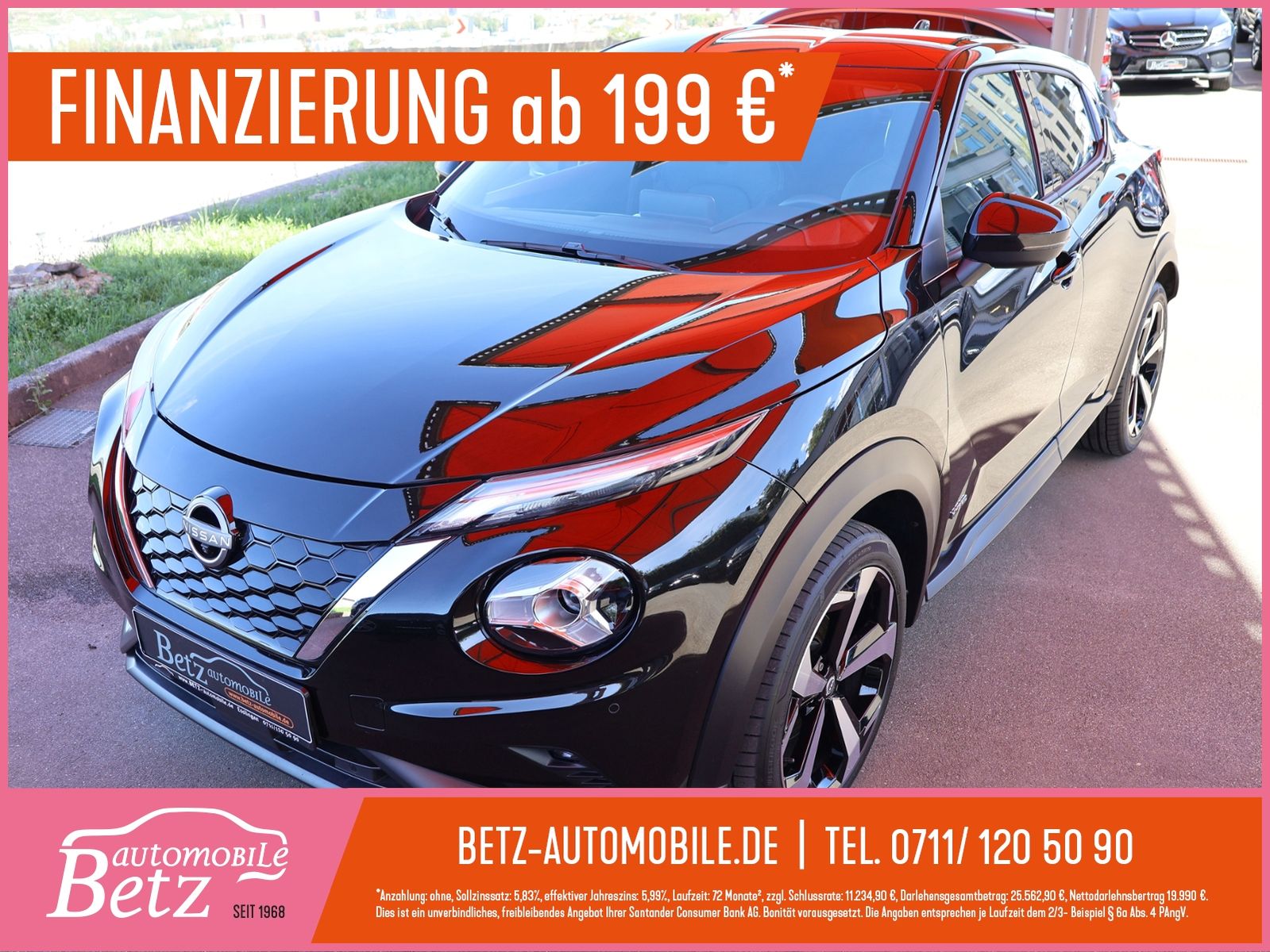 Nissan Juke Hybrid Tekna Leder 360° SHZ BOSE PDC