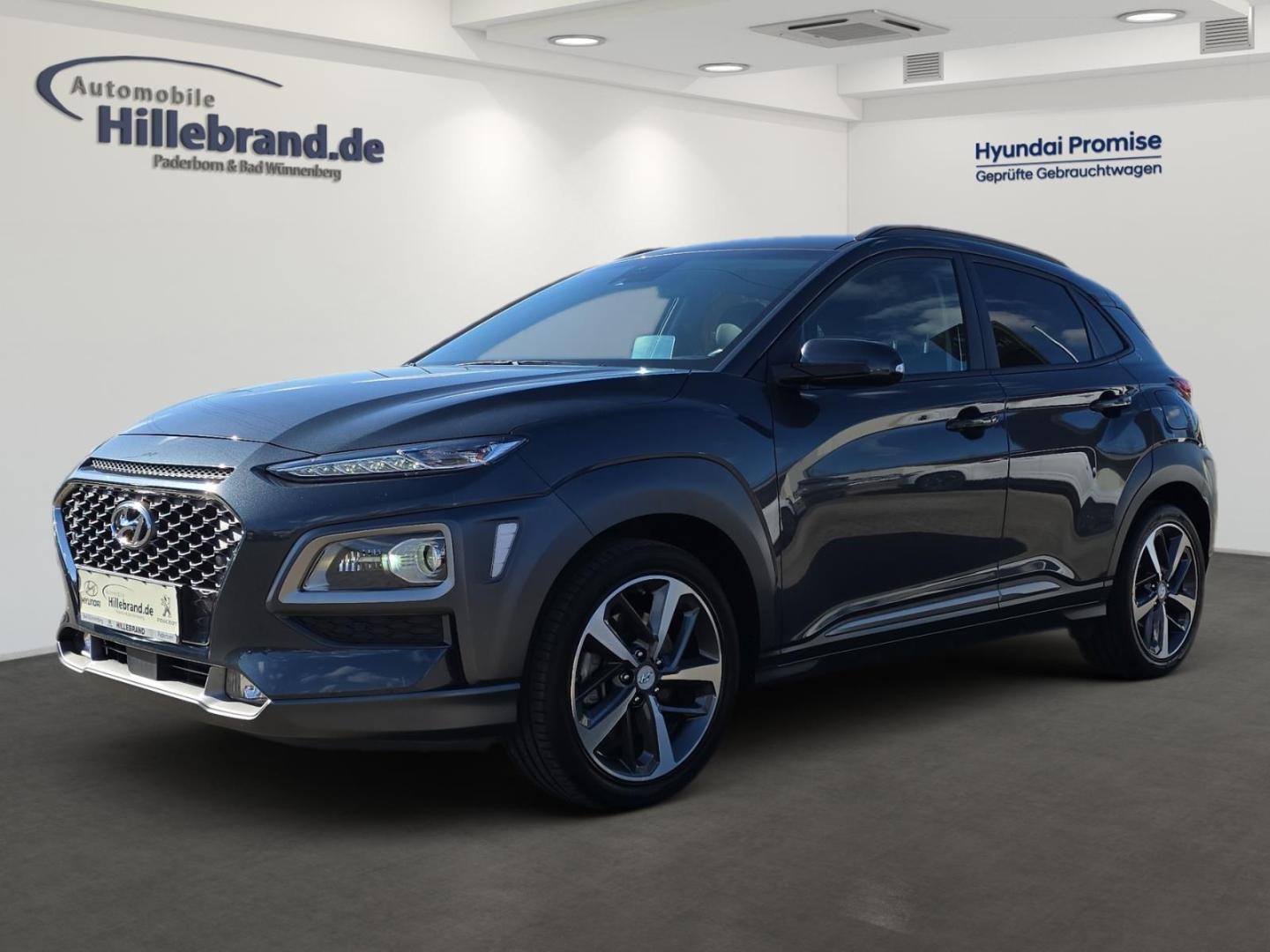 Hyundai KONA Premium 4WD 1.6 T-GDI EU6d-T HUD AHK-abnehm