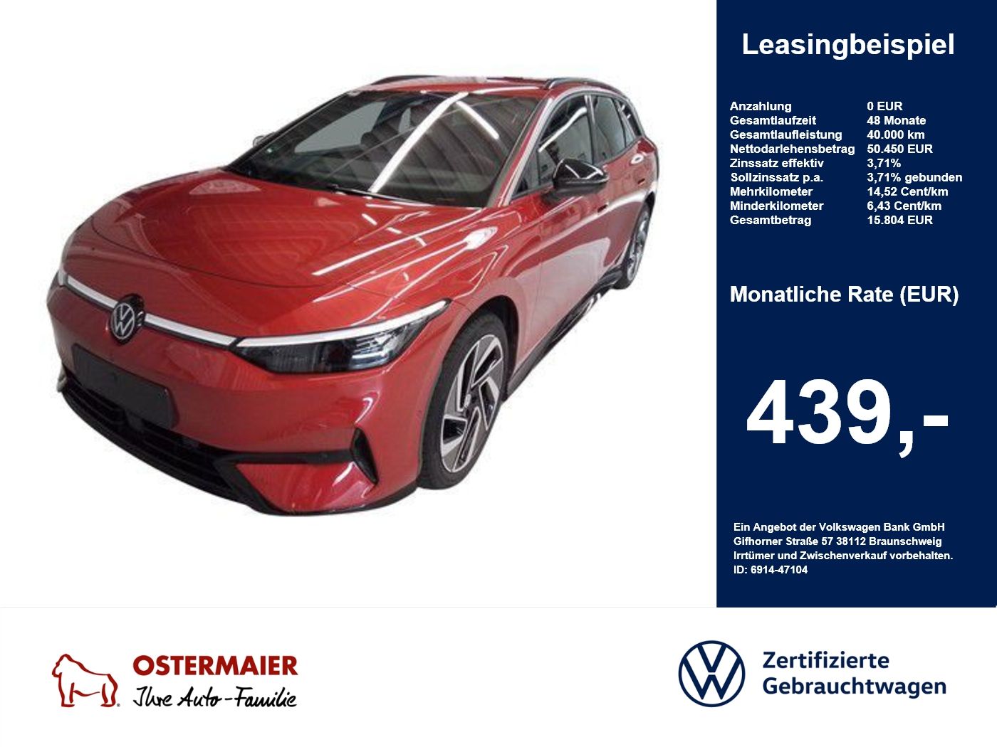 Volkswagen ID.7 Tourer PRO S 286PS.MATRIX.NAVI. A foto 1