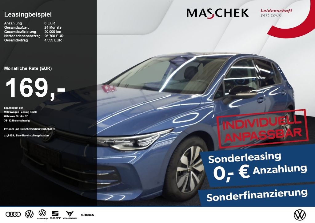Volkswagen Golf Goal 1.5 eTSI Sonderleasing! AHK Navi IQLig