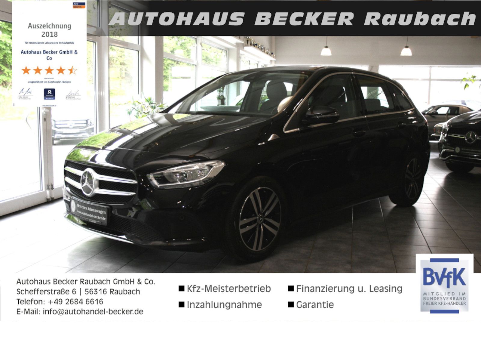 Fahrzeugabbildung Mercedes-Benz B 180 Progres.*MBUX High-End*Verkehrszeichen-Ass