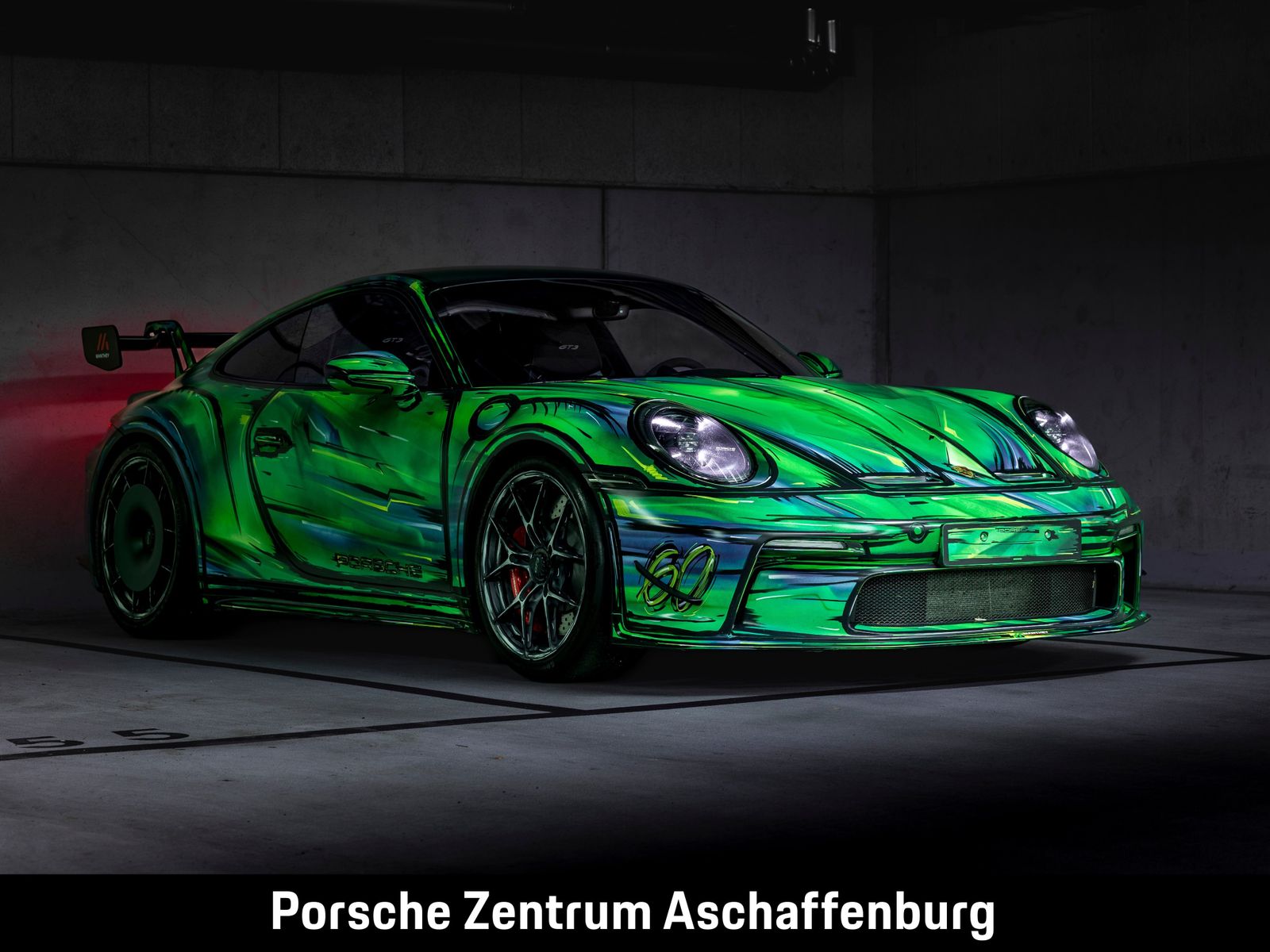 PORSCHE 911 GT3 Einzelstück "Comic" Manthey Kit