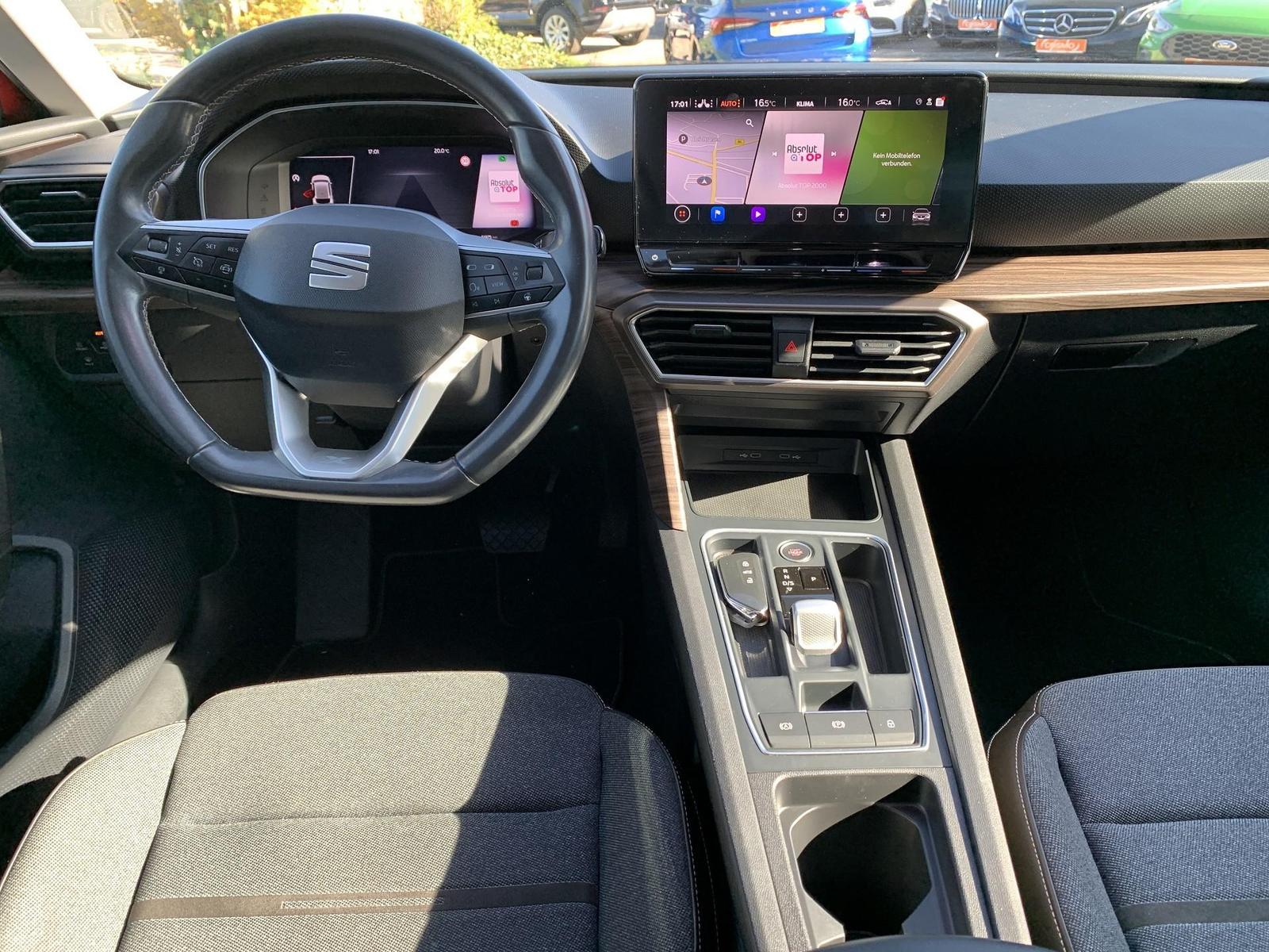 SEAT Leon 1.5TSI DSG Xcellence Voll-LED+Navi+Kamera, миниатюра 12