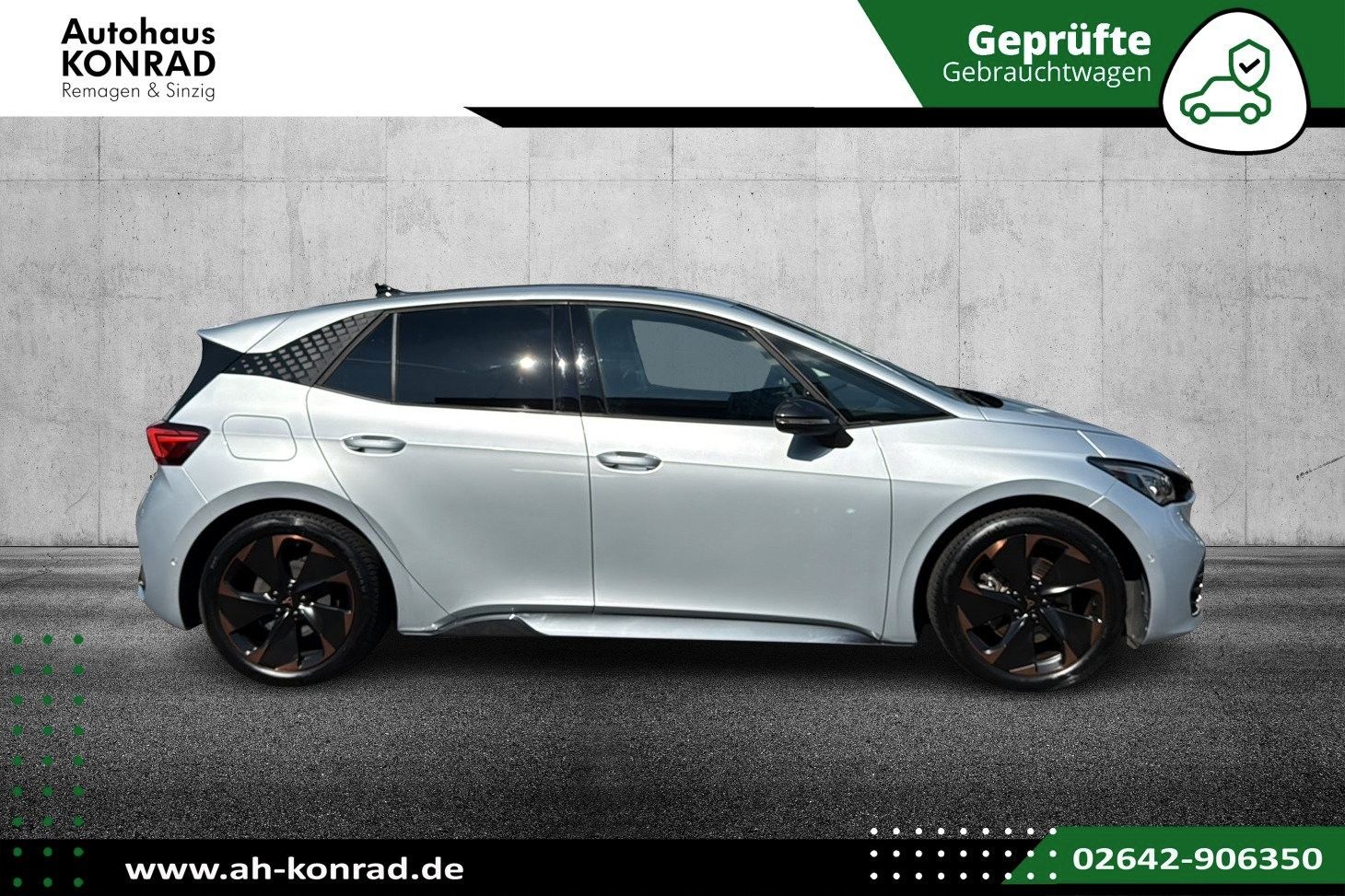 Fahrzeugabbildung CUPRA Born 150 kW+19 Zoll+ACC+Cargo Paket