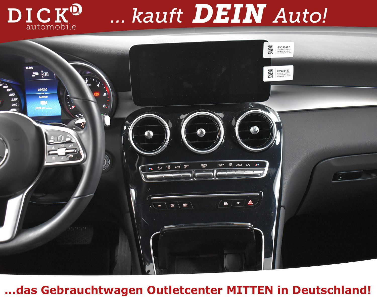 Fahrzeugabbildung Mercedes-Benz GLC 300de 4M >NIGHT+STANDHZ+KAM+AHK+HEAD+LED+19"