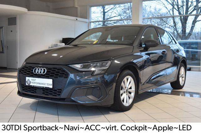 AUDI A3 30 TDI Sportback~Navi~ACC~virt. Cockpit~Apple