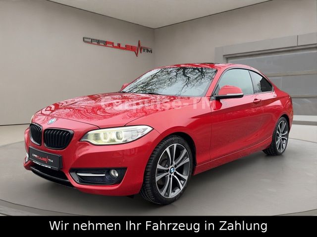 BMW 220d Coupe Sport-Automatik-Leder-NAVI-Xenon-TÜV