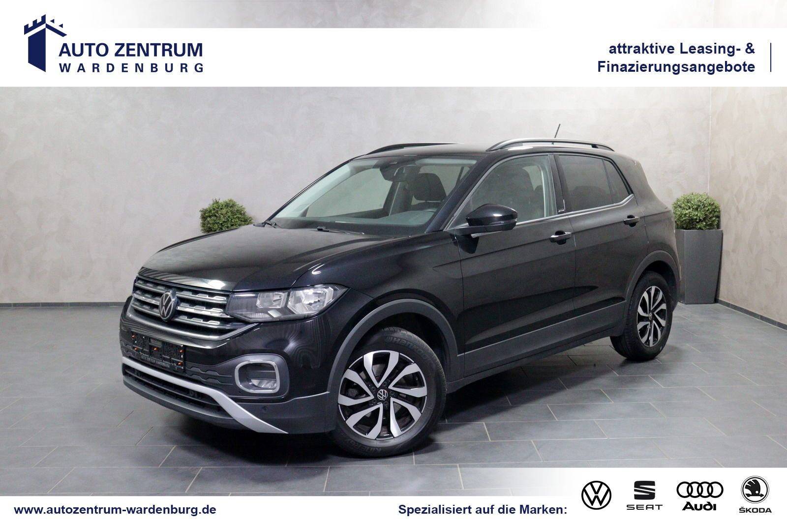 VW T-Cross 1.0 TSI DSG Active NAVI SHZ PDC