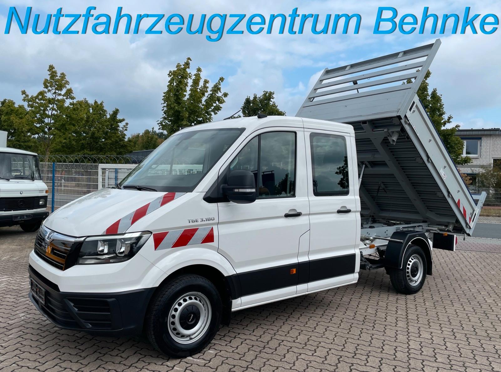 MAN TGE 3.180/ Schoon Kipper/ AC/ AHK/ Standhzg.