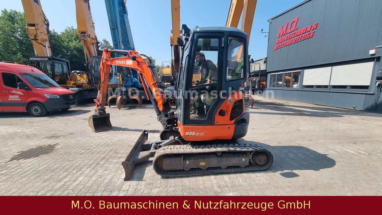 Fahrzeugabbildung Kubota U 35-3a3 / SW / Hammerline / 3,59 t /