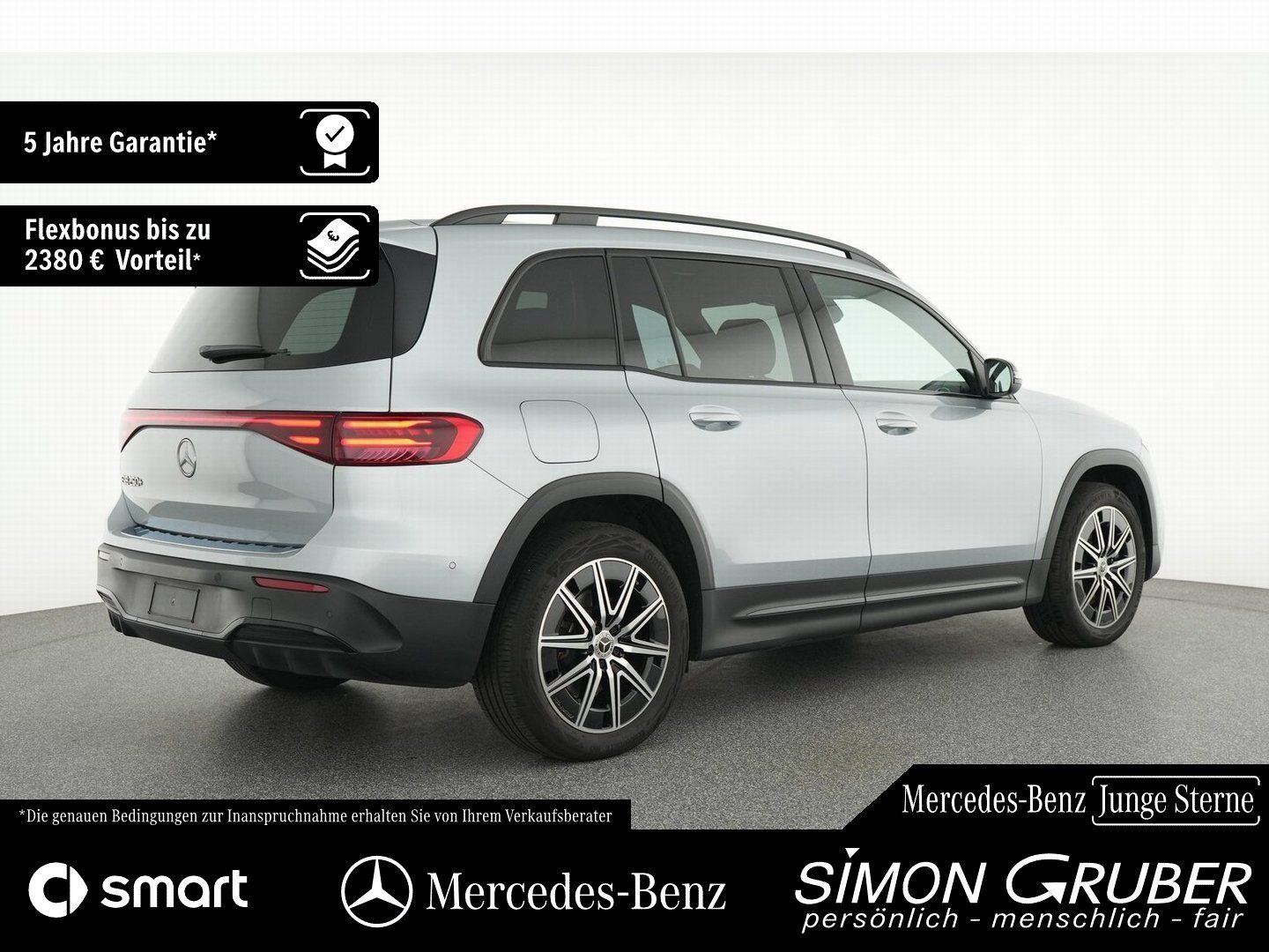 Fahrzeugabbildung Mercedes-Benz EQB 250+ AMG Night Pano Ambi LED AHK Mod 2025