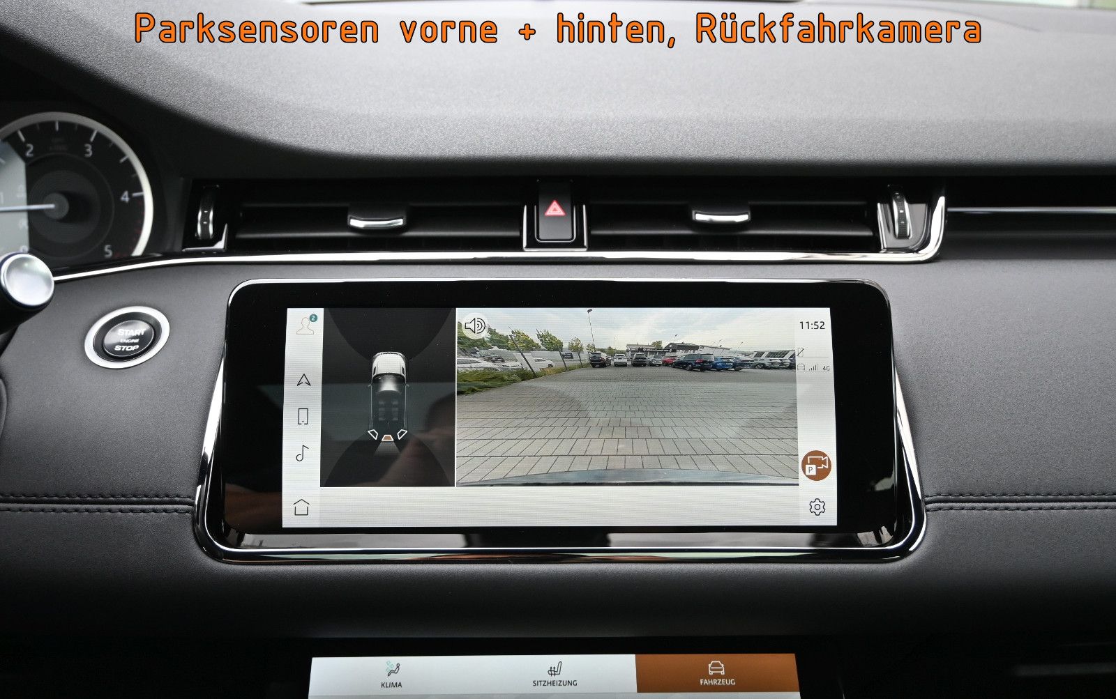 Fahrzeugabbildung Land Rover Range Rover Evoque D200 R-DYNAMIC SE AWD °BLACK°