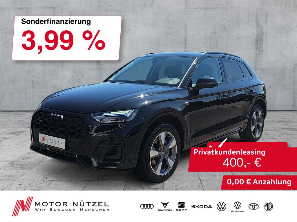 Abbildung Leasingangebot Audi Q5 45 TFSI QU S-TR S-LINE LED+NAVI+RFK+ACC+19"LM