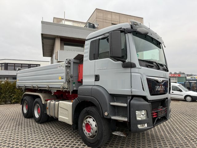 MAN TGS 26.480 6X4 WECHSELSYSTEM KIPPER+SZM Blatt-Bl