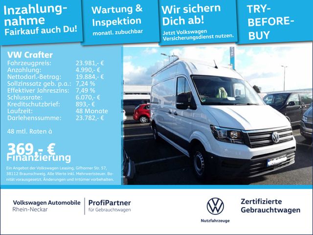 Volkswagen Crafter Kasten 35 TDI MR HD PDC Navi uvm