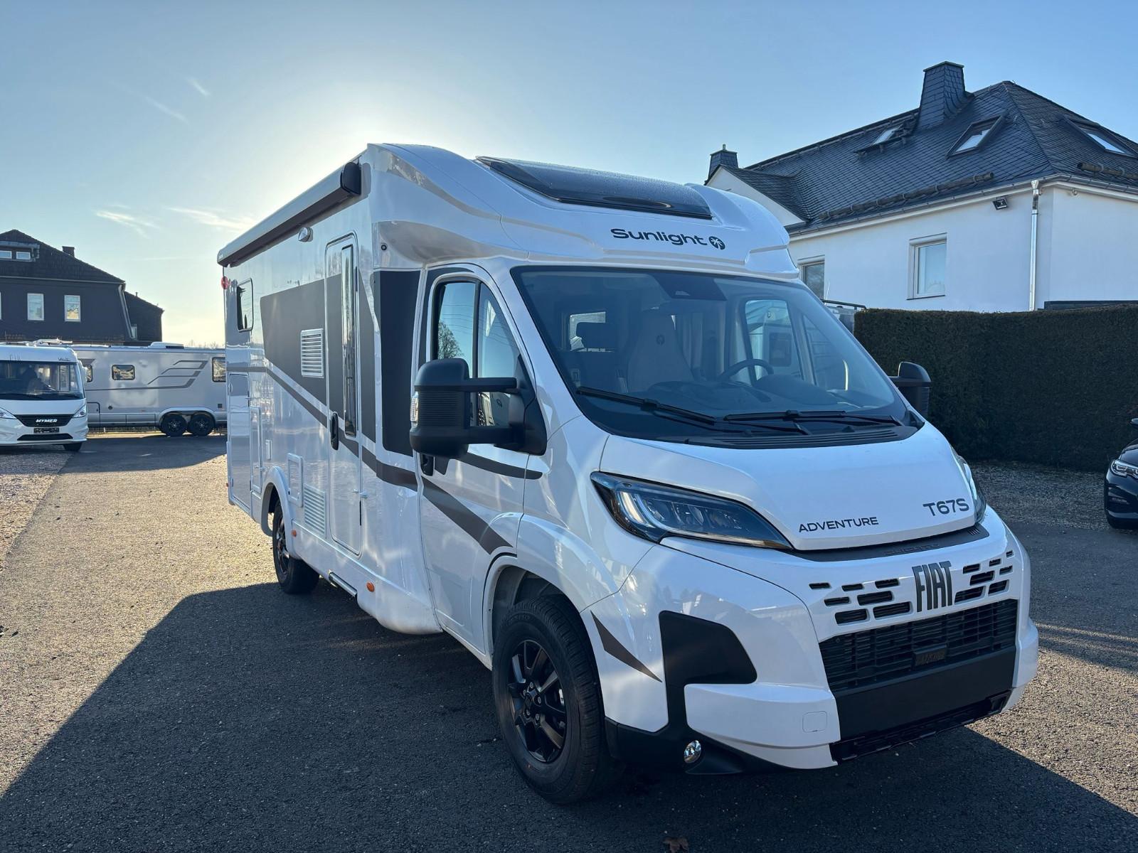 Sunlight T 67 S Adventure Assistenzpaket Voll-LED Hubbett