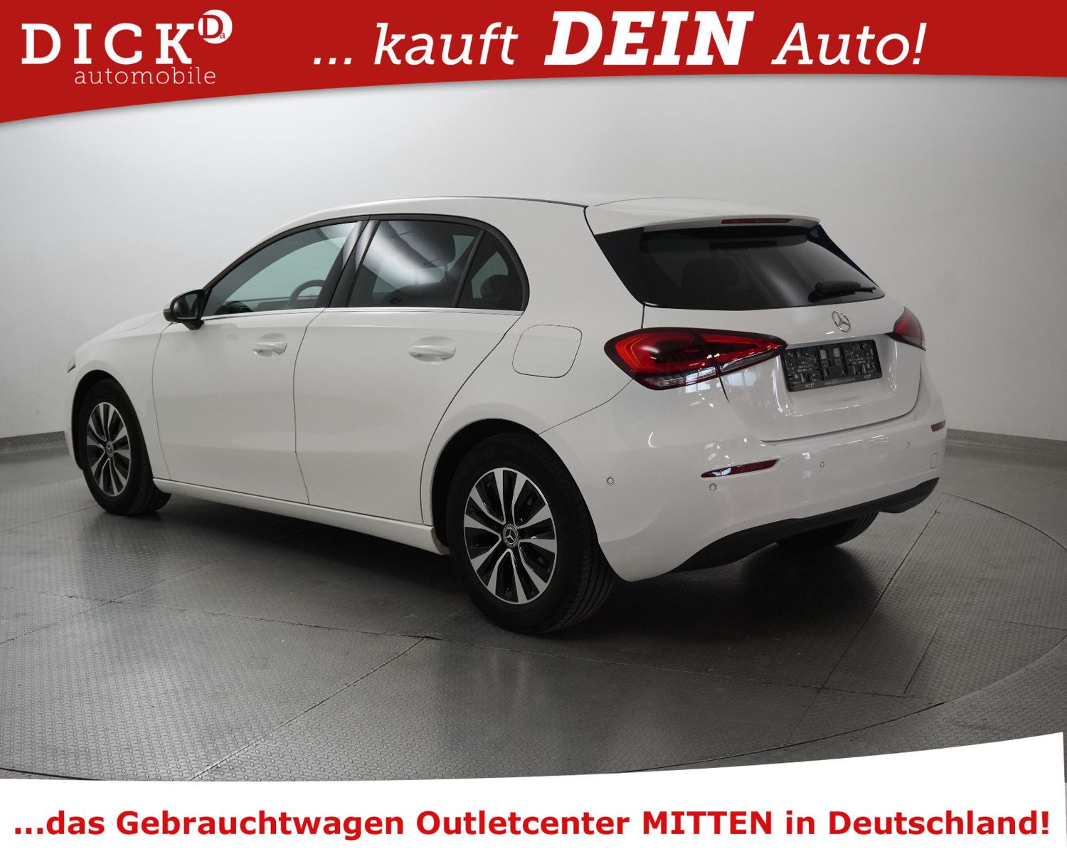 Fahrzeugabbildung Mercedes-Benz A180d 8G Advanc NAV+LEDER+SHZ+AHK+VIRTU+LED+TEMP