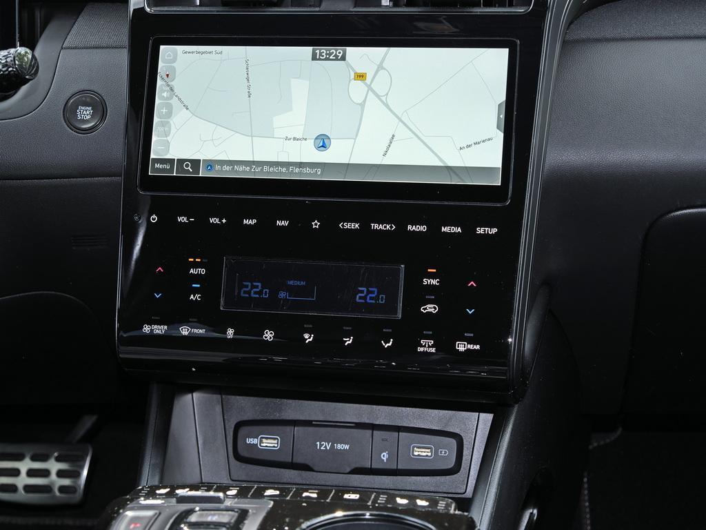 Hyundai TUCSON 1.6 T-GDI N LINE 4WD SHZ LHZ LED NAVI PDC, миниатюра 11